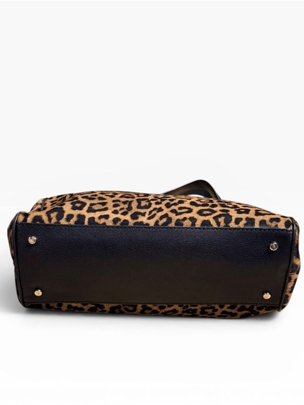 Kate Spade Leopard Print Calf Hair Shoulder Bag - Picture 8 of 16